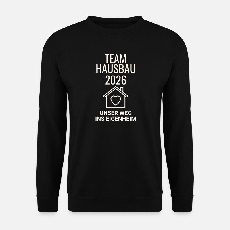 Team House Construction - Unisex Sweatshirt - black