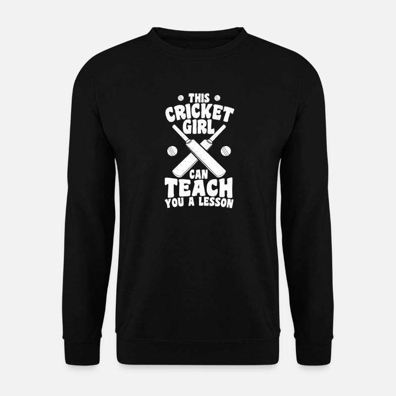 Cricketer - Unisex Sweatshirt - black