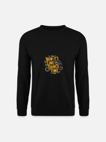 Line Dance Time Line Dancing Dancing - Unisex Sweatshirt - black