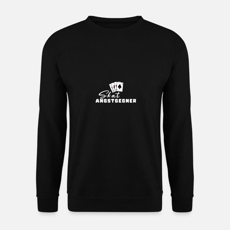 Skat Angstgegner - Unisex Pullover - Schwarz