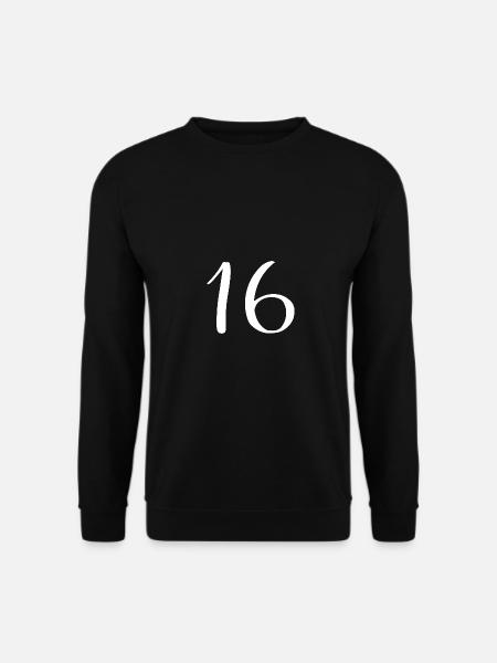 16 - Unisex Sweatshirt - black