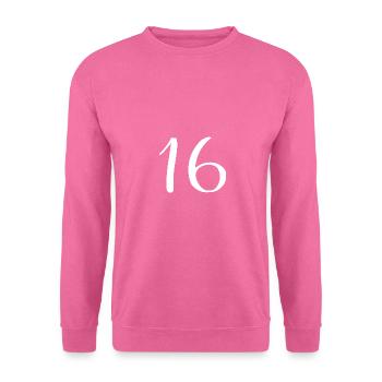 16 - Unisex Pullover - Pink - Vorne