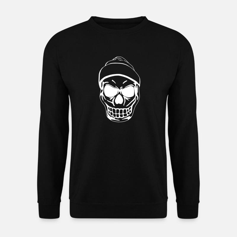 Totenkopf - Unisex Pullover - Schwarz