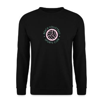 Beach-volley - Sweat-shirt Unisexe - noir - Devant - Alina (178cm) & Michal (187cm)