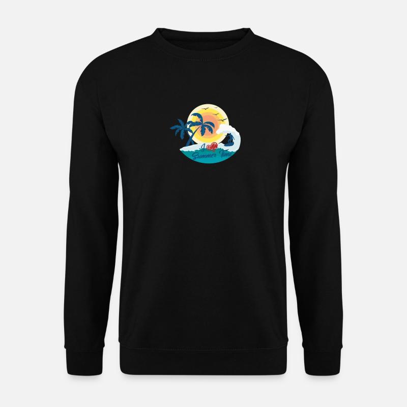 Summer Time - Unisex Sweatshirt - black