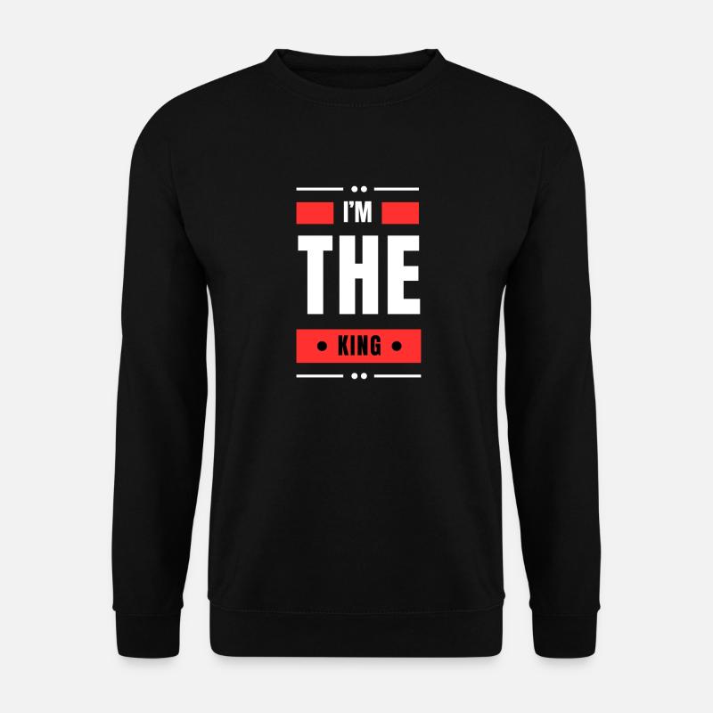König - Unisex Pullover - Schwarz