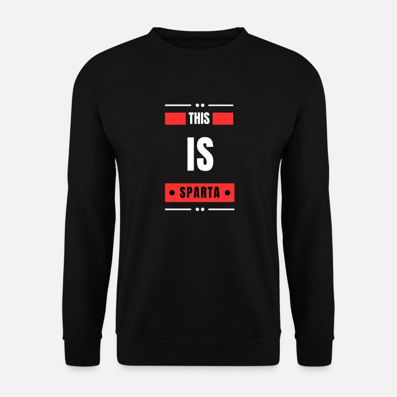 This is Sparta - Sweat-shirt Unisexe - noir