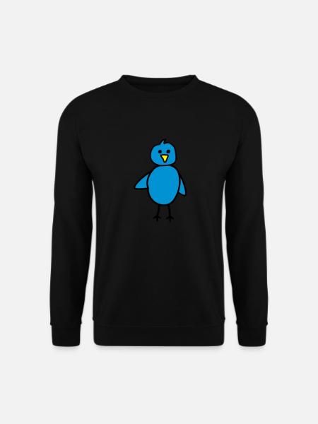 Vogel - Unisex Pullover - Schwarz