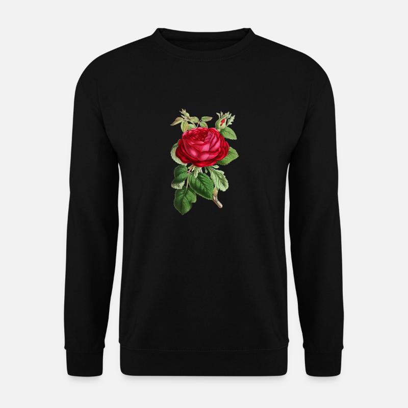Rose - Unisex Sweatshirt - black