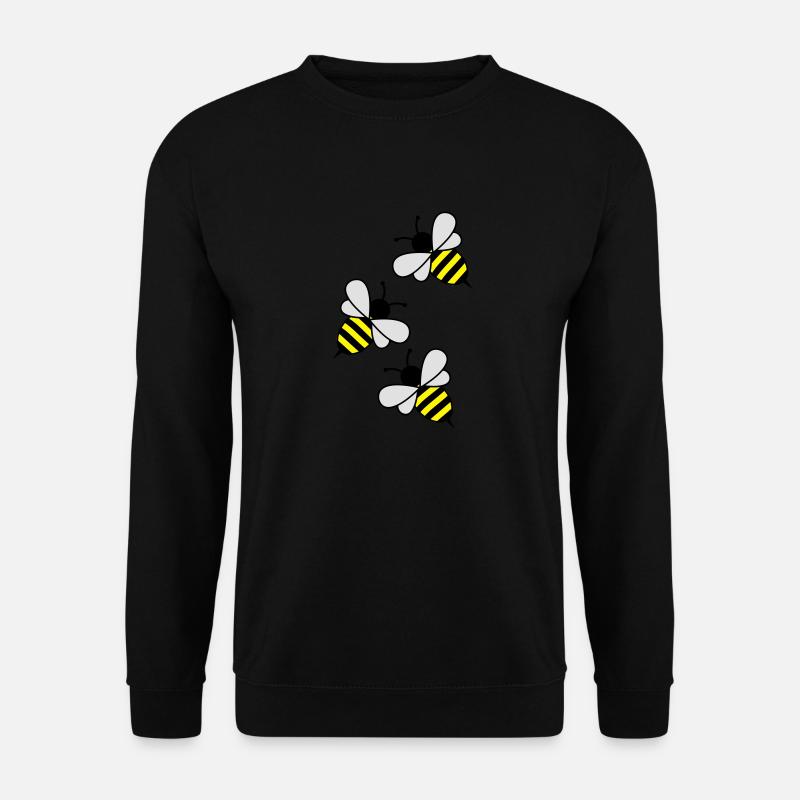 bees - Unisex Pullover - Schwarz