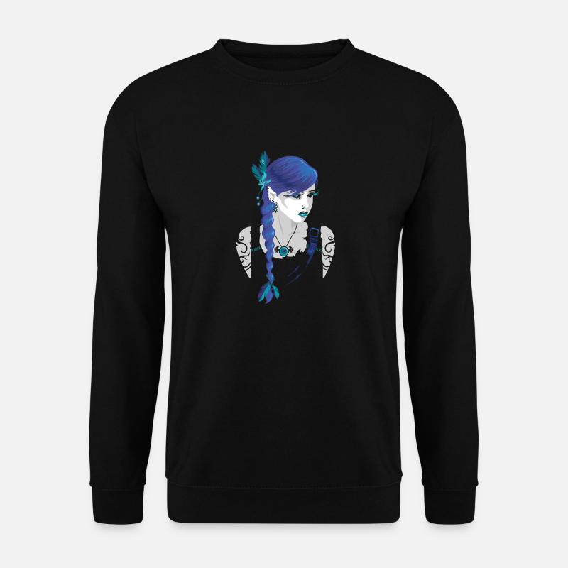 Dark elve - Unisex Sweatshirt - black