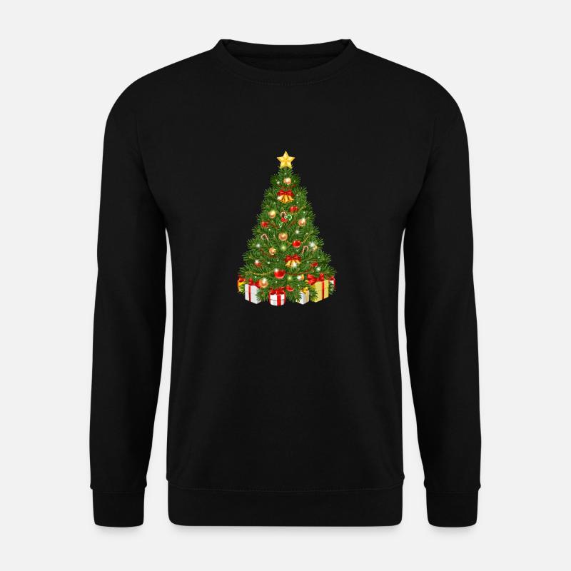 Christmas tree - Unisex Sweatshirt - black