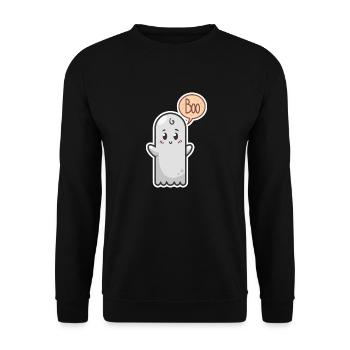 Little Soul - Unisex Pullover - Schwarz - Vorne - Alina (178cm) & Michal (187cm)