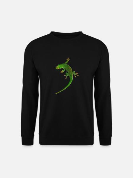 Gecko - Unisex Pullover - Schwarz