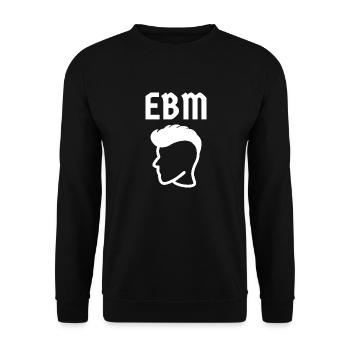 EBM Head - Electronic Body Music - Unisex Pullover - Schwarz - Vorne - Alina (178cm) & Michal (187cm)