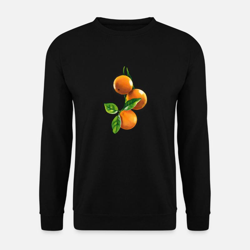 Oranges - Unisex Sweatshirt - black