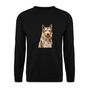 Chien Picard - Sweat-shirt Unisexe - noir - Devant - Alina (178cm) & Michal (187cm)