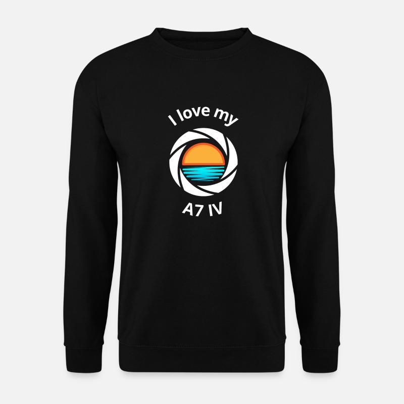 Ich liebe meinen A7 IV - Unisex Pullover - Schwarz