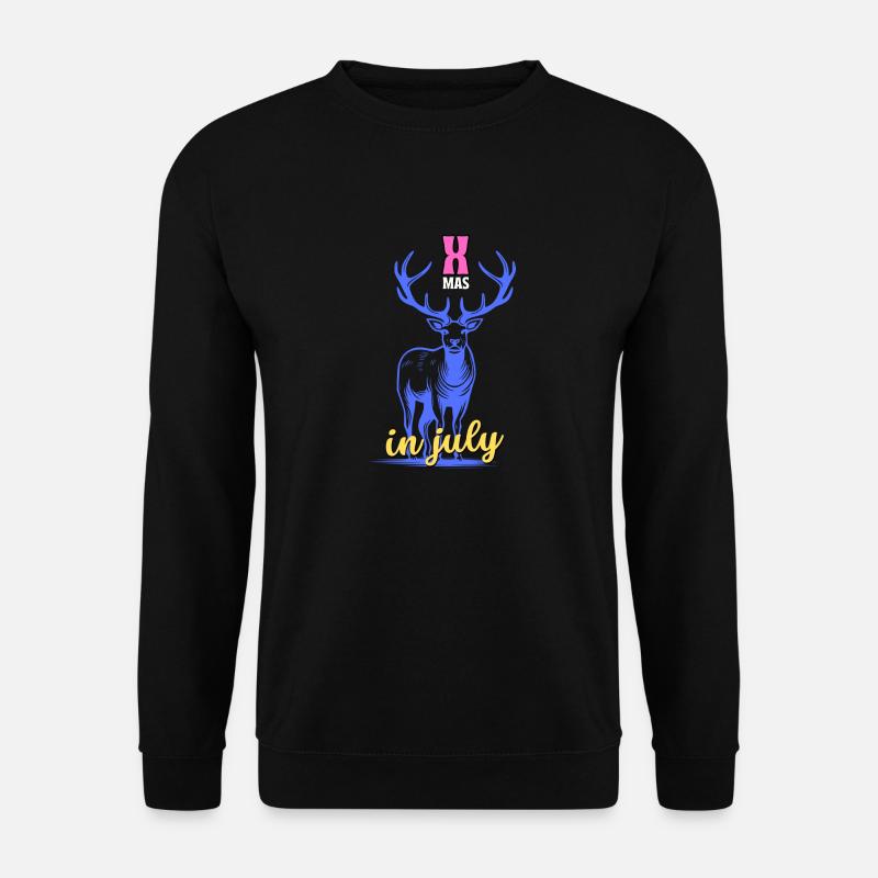 Weihnachten im Juli - Unisex Pullover - Schwarz