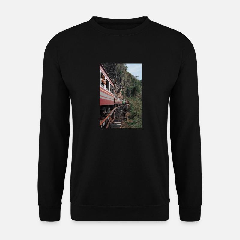 Zug - Unisex Pullover - Schwarz