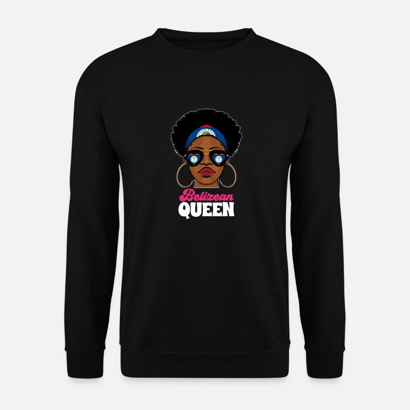 Belize Flag Belizean - Unisex Sweatshirt - black