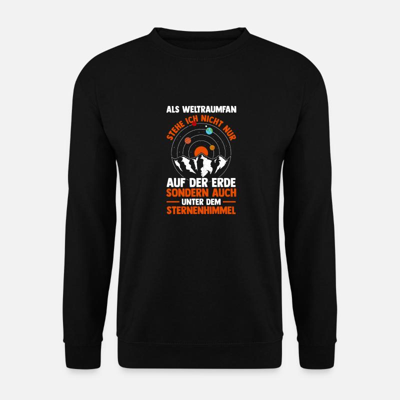Astrologie Astrologe Astronaut Universum Weltraum - Unisex Pullover - Schwarz