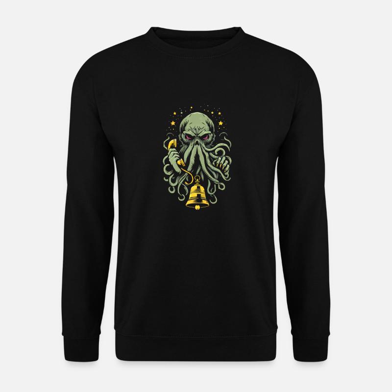 Der Ruf von Cthulhu! - Unisex Pullover - Schwarz