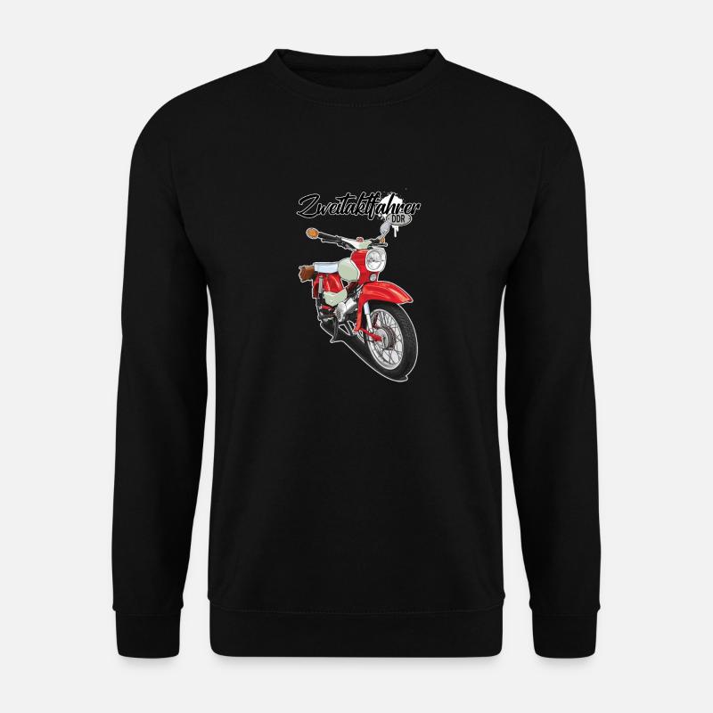 Star (rot) // Illustration - Unisex Pullover - Schwarz