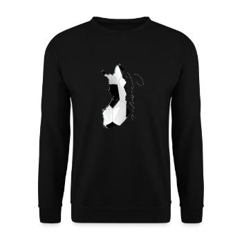 Carte de la Finlande encadrée Real Football FI - Sweat-shirt Unisexe - noir - Devant - Alina (178cm) & Michal (187cm)