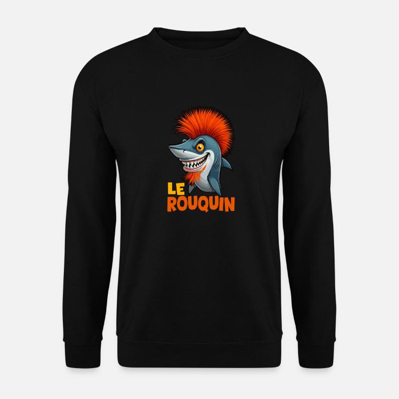 Der Rotschopf - Unisex Pullover - Schwarz