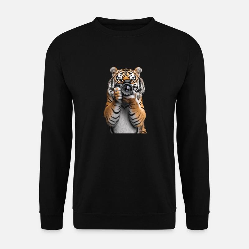 Tiger - Unisex Pullover - Schwarz