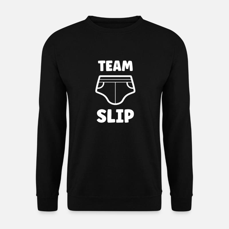 Slip - Sweat-shirt Unisexe - noir