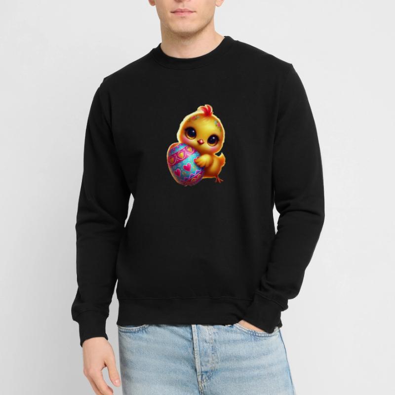 Easter chicks with egg Unisex Sweatshirt