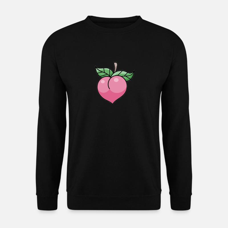 Pink Peach - Unisex Sweatshirt - black
