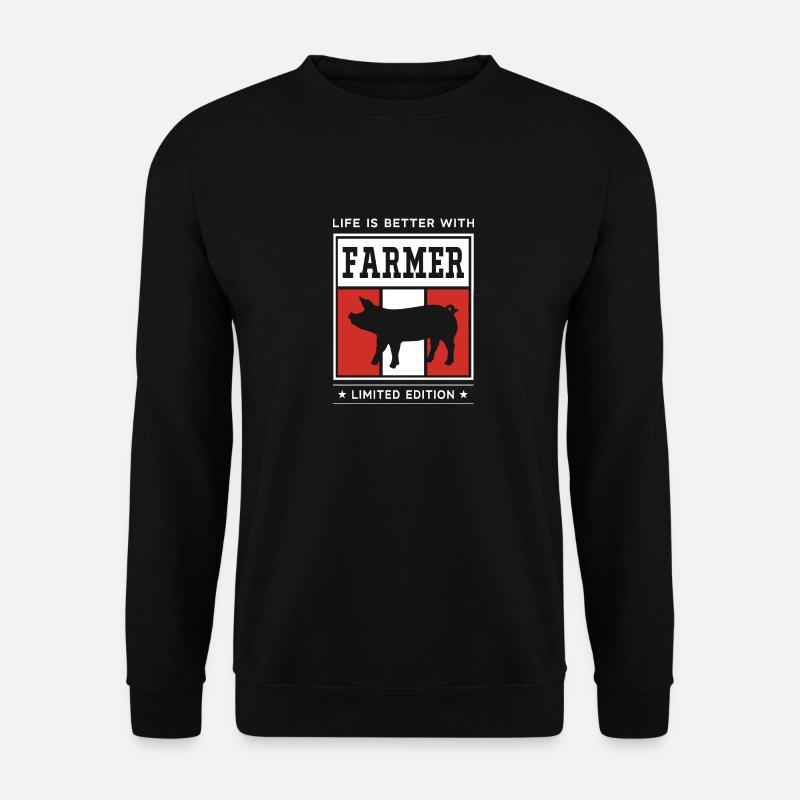 Farmer - Unisex Sweatshirt - black