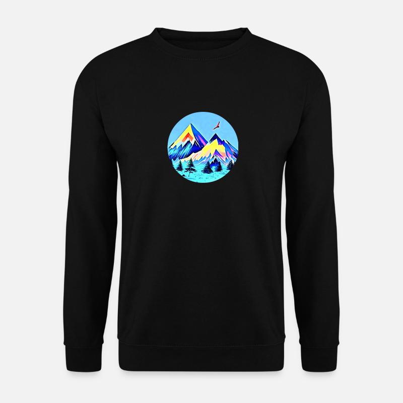 Lonely Eagle - Unisex Pullover - Schwarz