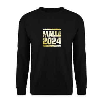 Malle 2024 Or - Sweat-shirt Unisexe - noir - Devant - Alina (178cm) & Michal (187cm)