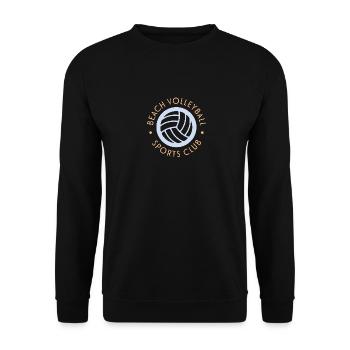 Beach-volley - Sweat-shirt Unisexe - noir - Devant - Alina (178cm) & Michal (187cm)