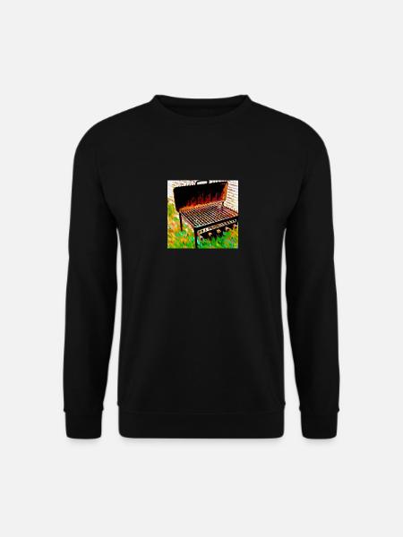 Grill der 50er Jahre - Unisex Pullover - Schwarz
