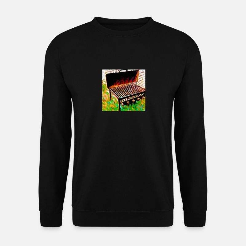Grill der 50er Jahre - Unisex Pullover - Schwarz