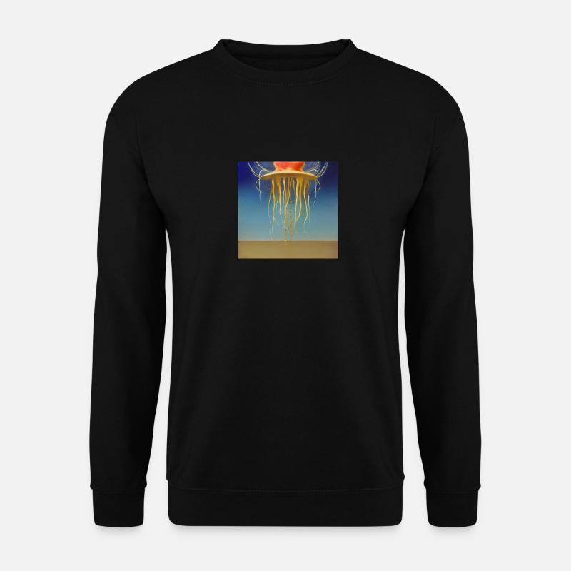 Surface jellyfish - Unisex Sweatshirt - black