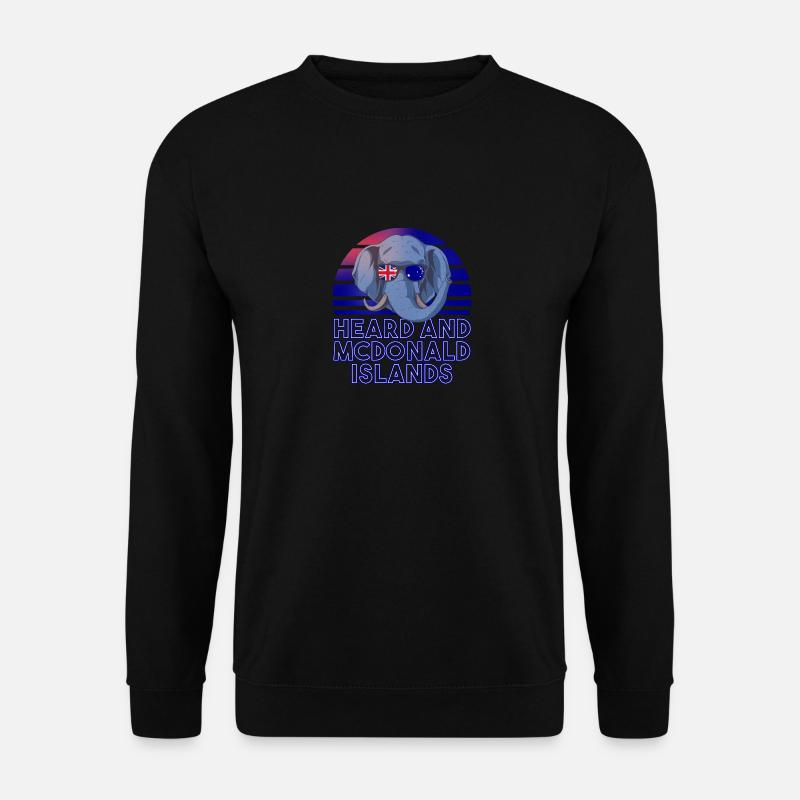 Heard and McDonald Islands - Unisex Sweatshirt - black