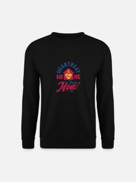 Heartbeat of the Home - Unisex Pullover - Schwarz