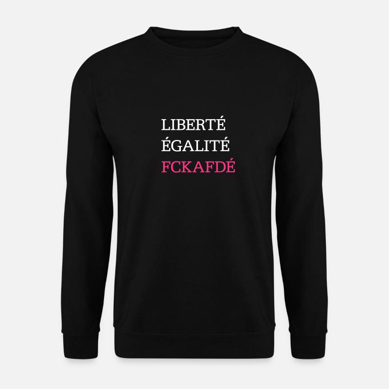 FCK AFD - Unisex Pullover - Schwarz