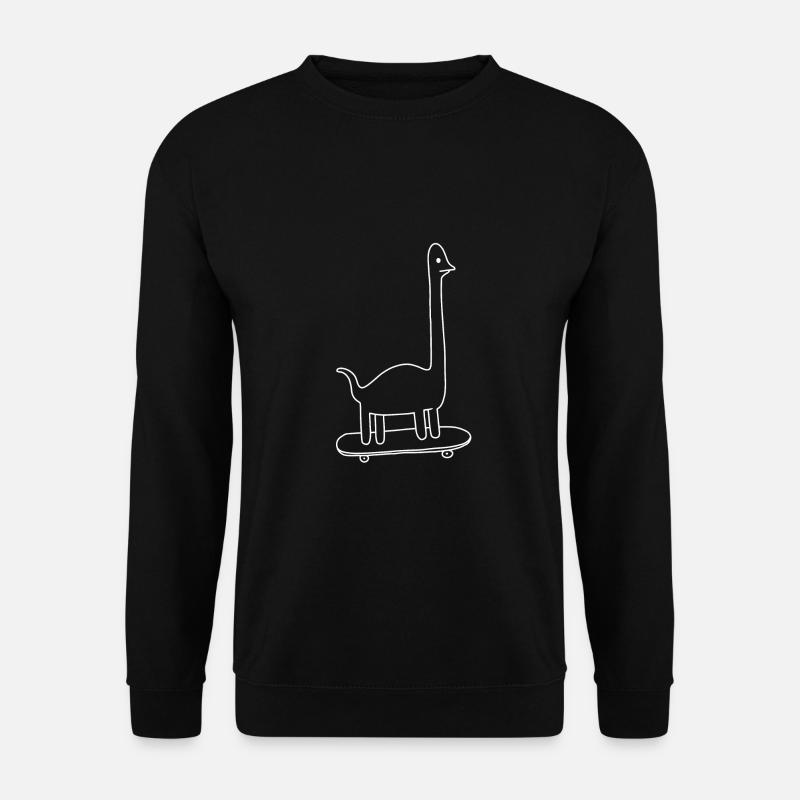Dino - Unisex Pullover - Schwarz