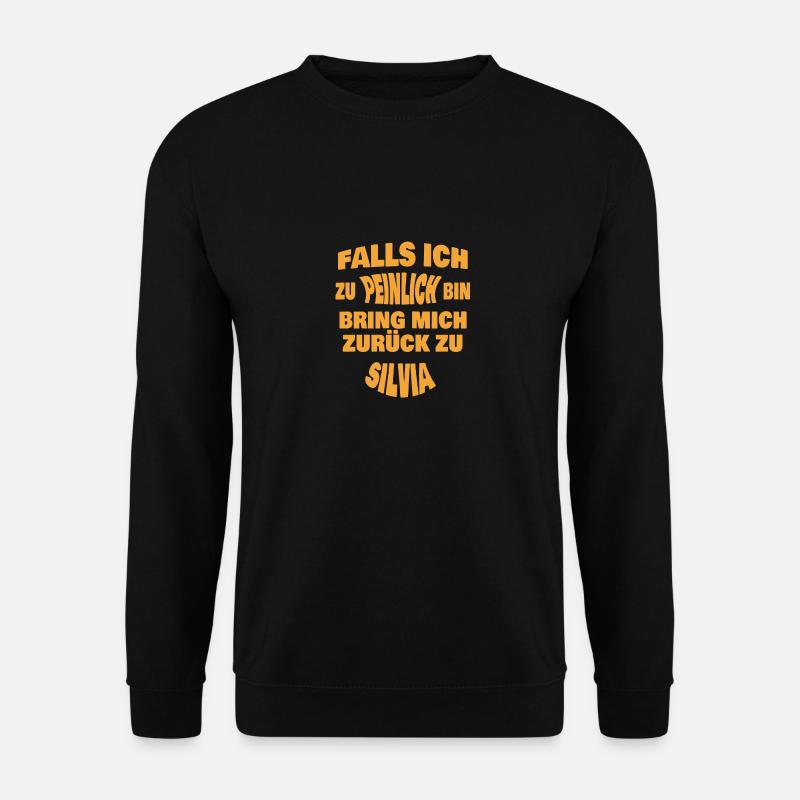 Silvia - Unisex Pullover - Schwarz