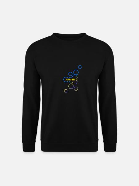 Honeycomb Adrien - Unisex Sweatshirt - black