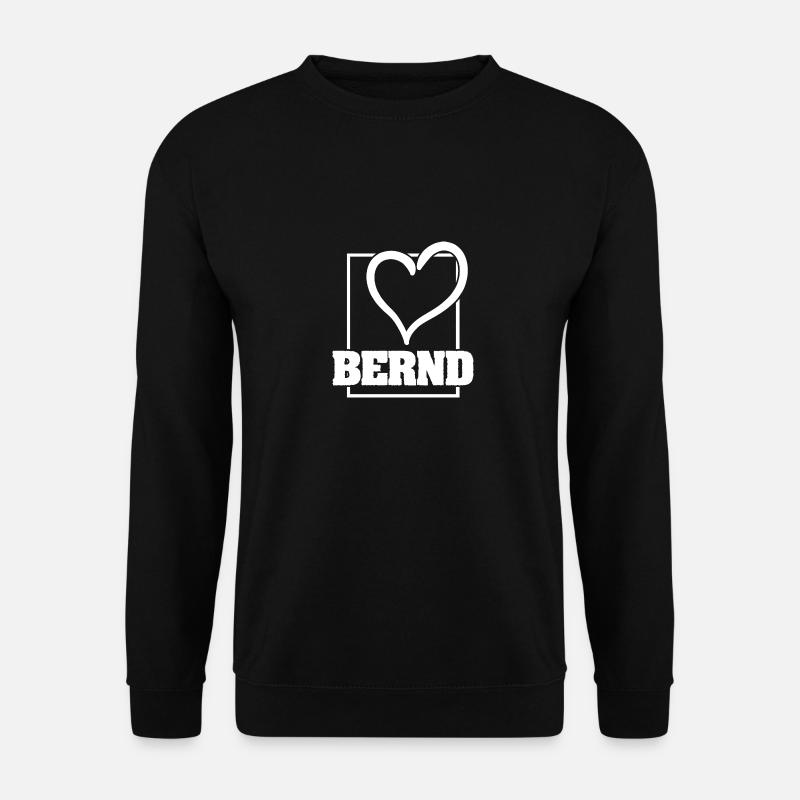 Geschenk für Bernd - Unisex Pullover - Schwarz