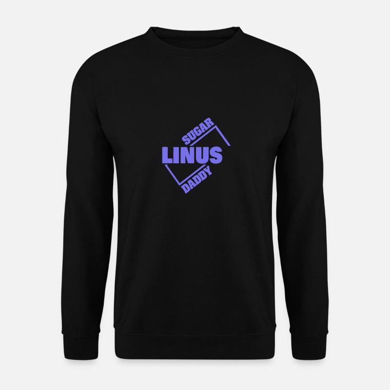 Linus as a sugar daddy - Unisex Sweatshirt - black