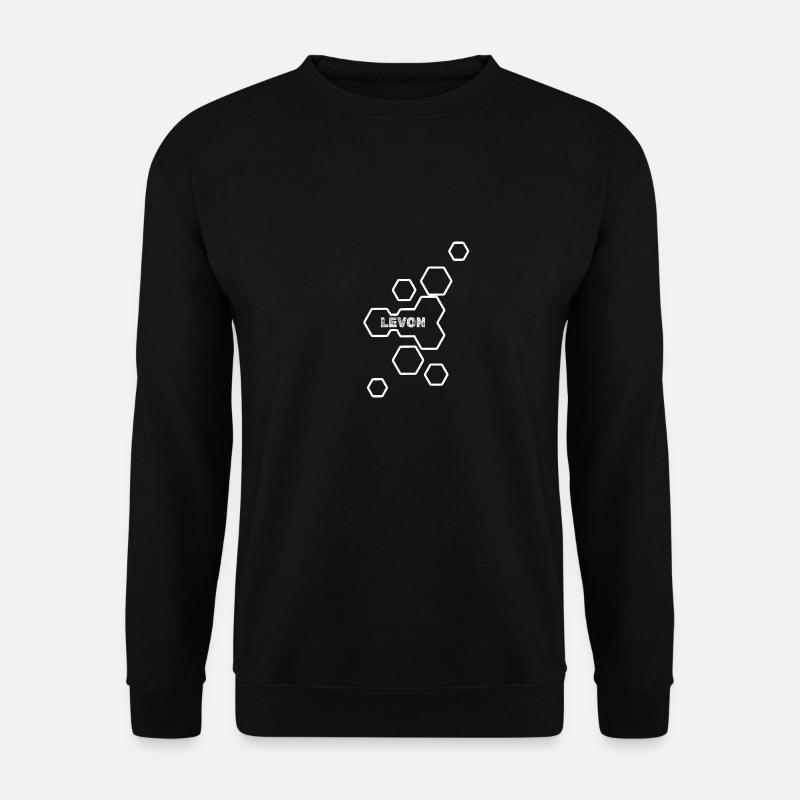 Name Levon - Unisex Pullover - Schwarz